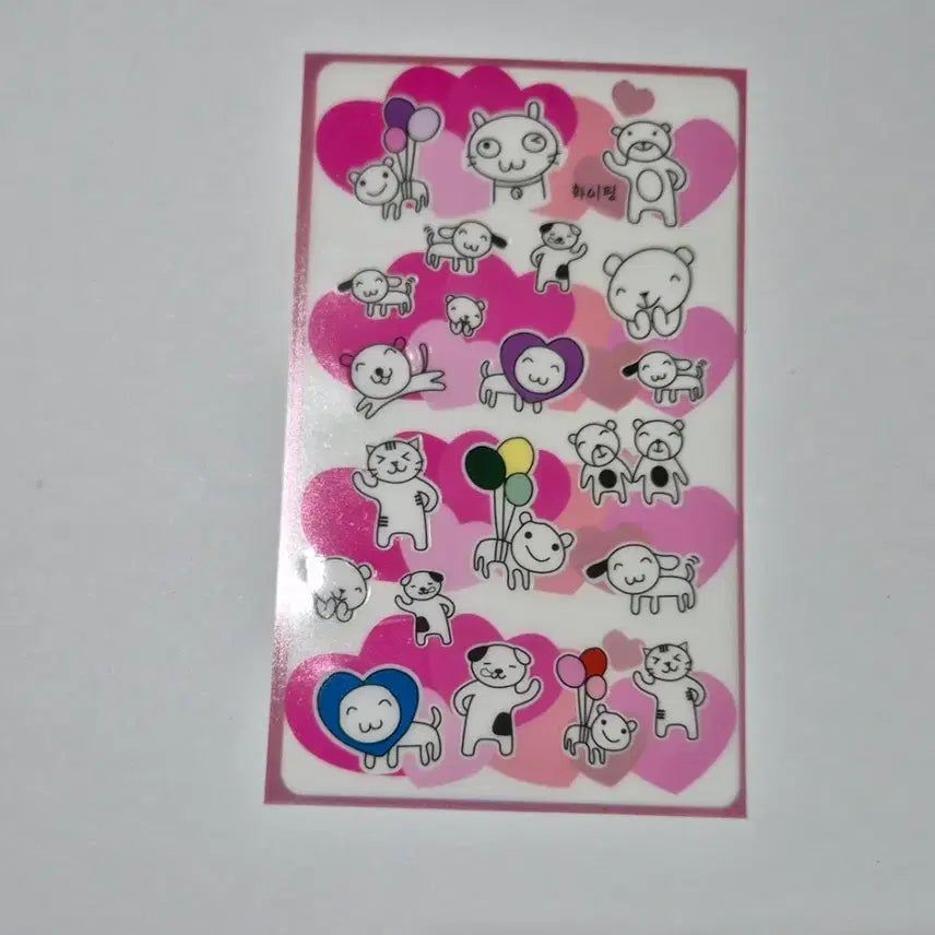 [BUNJANG] Vintage Animal Deco Sticker Set / 고전 동물 다꾸 스티커