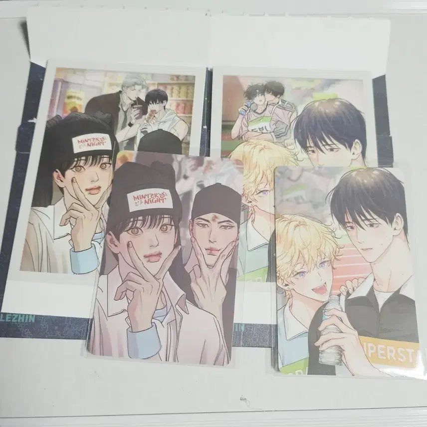 [BUNJANG] Resin Sparkles Yakwhacheop Love is Fantasy Behind Snap Pack Bundle Set / 레진 스파클즈 야화첩 사랑은환상 사환 비하인드 스냅팩 일괄