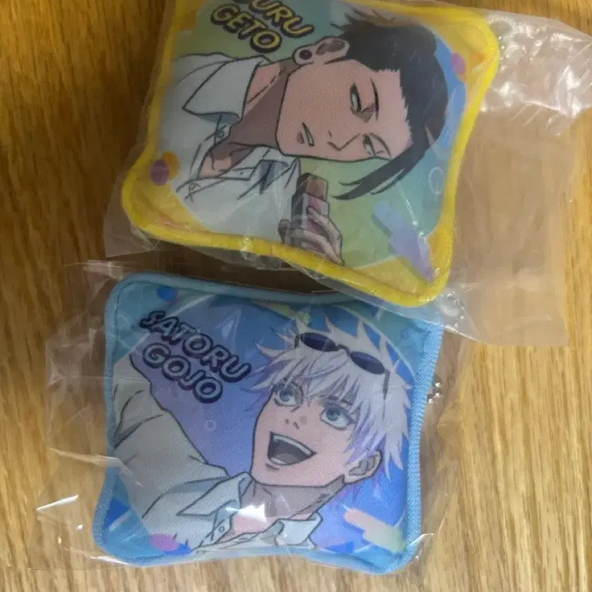 [BUNJANG] Jujutsu Kaisen Cushion Keychain Gojo/Geto Bundle Set (Unsealed) / 미사용) 주술회전 쿠션 키링 가챠 고죠/게토(일괄)