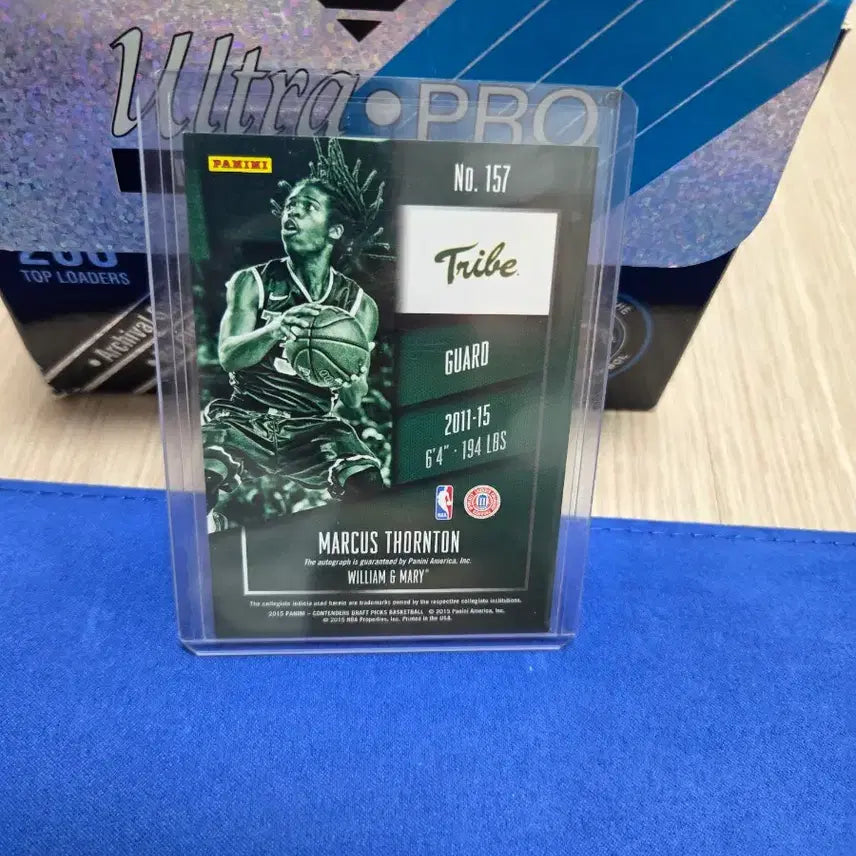 [BUNJANG] Marcus Thornton Signed Basketball Card / 마커스 쏜튼 사인 농구 카드