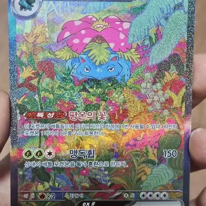 [BUNJANG] Venusaur EX SAR / 포켓몬카드 이상해꽃 EX sar