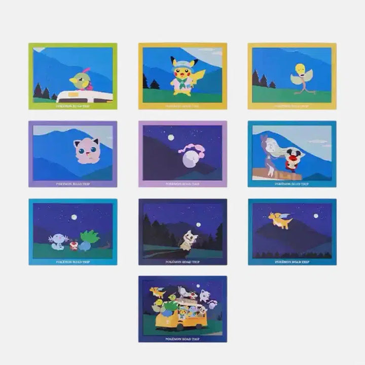 [BUNJANG] Pokemon Center China Exclusive Road Trip Magnet (Sealed) / (미개봉 랜덤) 중국 포켓몬 센터 한정 road trip 로드트립 마그넷