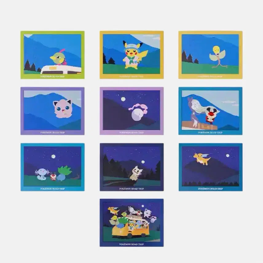 [BUNJANG] Pokemon Center China Exclusive Road Trip Magnet (Sealed) / (미개봉 랜덤) 중국 포켓몬 센터 한정 road trip 로드트립 마그넷