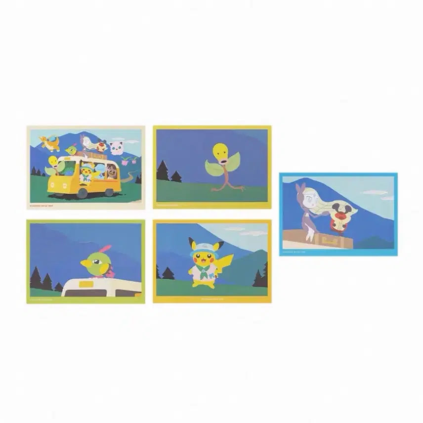 [BUNJANG] Pokemon Center China Exclusive Road Trip Magnet (Sealed) / (미개봉) 중국 포켓몬 센터 한정 road trip 로드트립 마그넷 자석