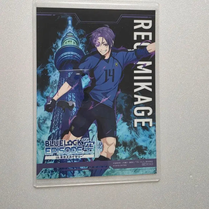 [BUNJANG] Blue Lock Skytree Collab Exclusive Bromide - Mikage Reo / 블루록 스카이트리 콜라보 입장특전 브로마이드 미카게 레오