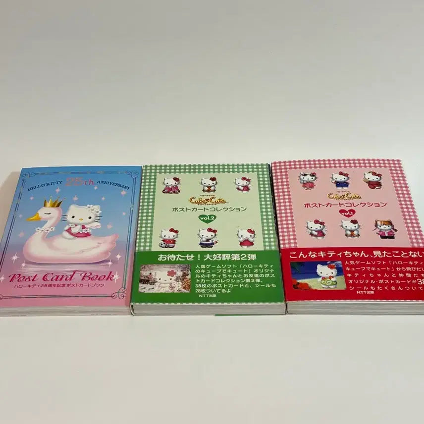 [BUNJANG] Hello Kitty Classic Postcard Book Bundle Set / 고전키티엽서북(일괄)
