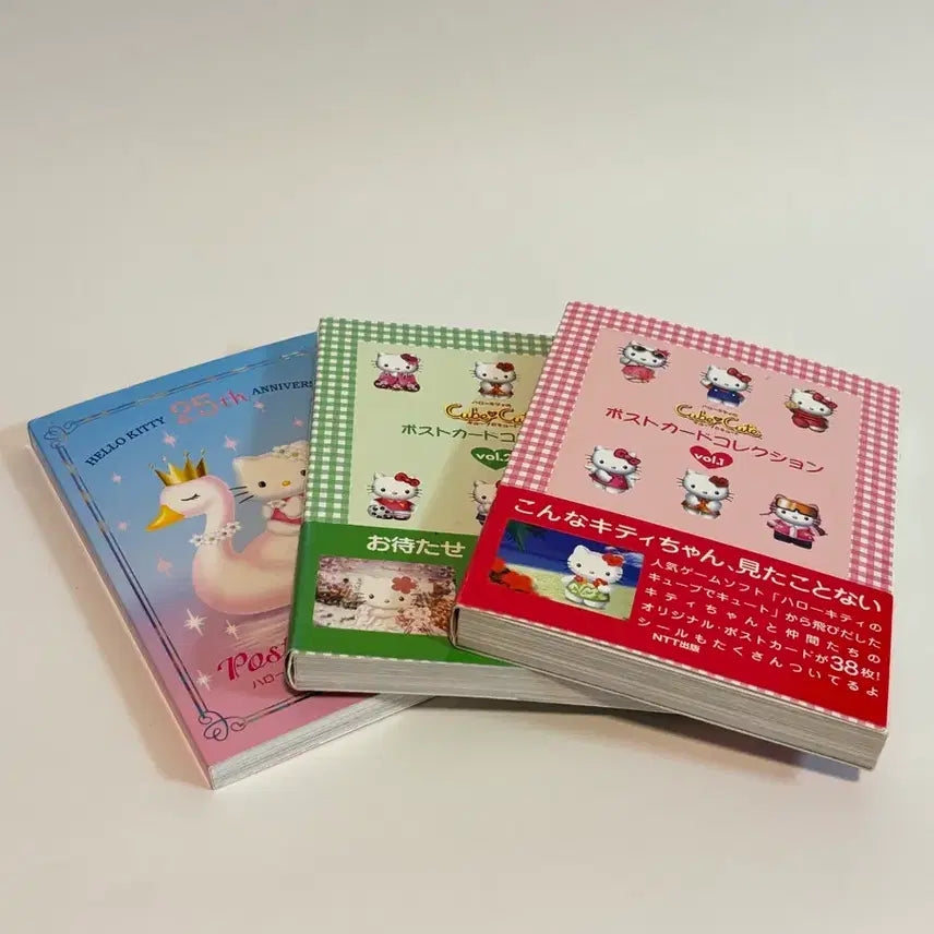 [BUNJANG] Hello Kitty Classic Postcard Book Bundle Set / 고전키티엽서북(일괄)