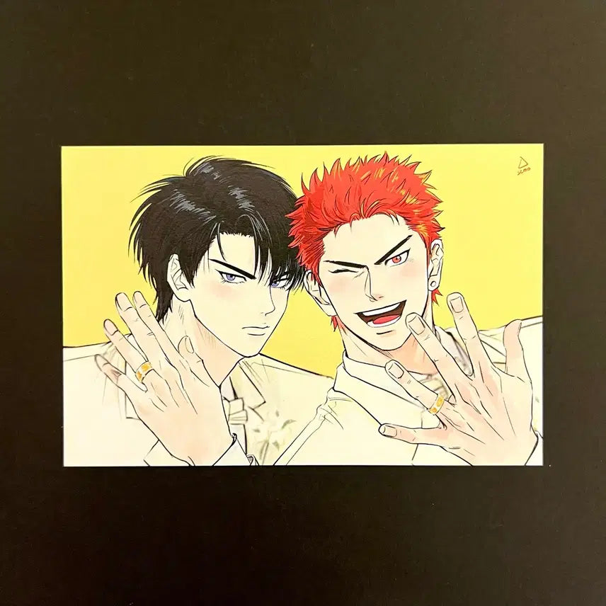 [BUNJANG] Slam Dunk Taeguk Baekho Postcard Set / 슬램덩크 슬덩 태웅 백호 탱백 엽서 굿즈