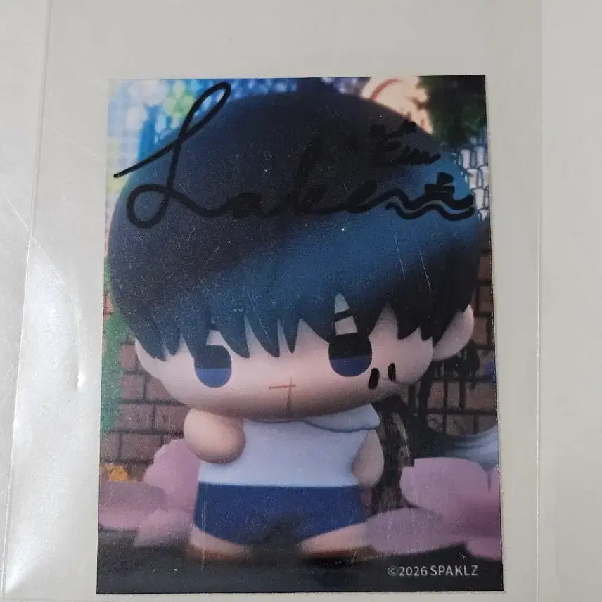 [BUNJANG] Sparkles Can Badge Entry Benefit "Little Critter" Photocard / 스파클즈 캔뱃지 입장특전 뽀시래기 포토카드 포카 검은목마 에본 레이크