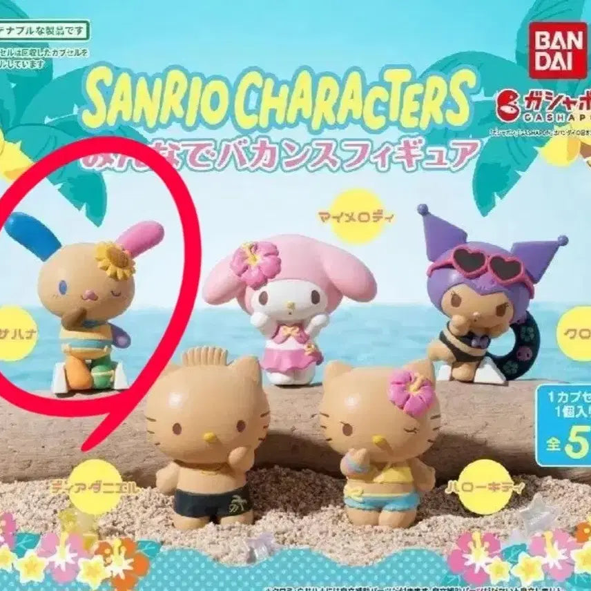 [BUNJANG] Sanrio Tanning Gacha Usahana (Sealed) / (미개봉) 산리오 태닝 가챠 우사하나