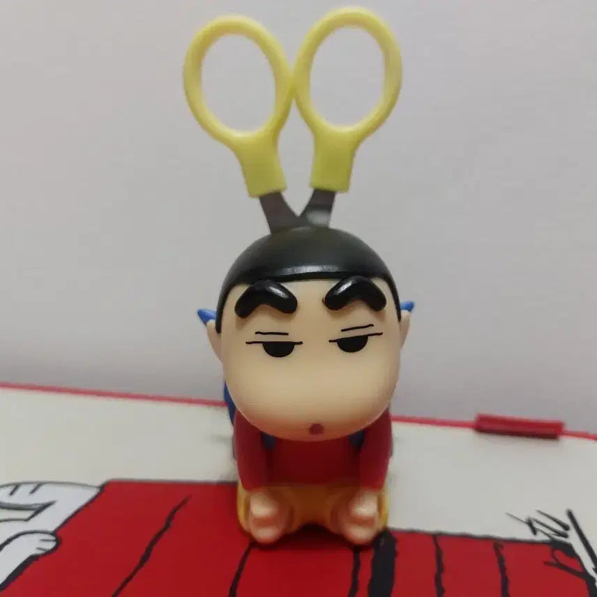 [BUNJANG] Crayon Shin-chan Action Mask Scissors / 짱구 액션가면 가위