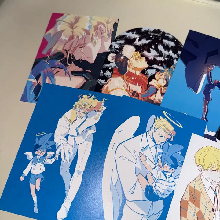 [BUNJANG] Promare Lio Galo Kurei Unofficial Postcard Set / 프로메어 리오 갈로 크레이 비공굿 엽서 세트
