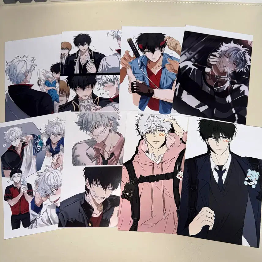 [BUNJANG] Gintama Gintoki Hijikata GinHiji Printing Box Set / 은혼 긴토키 히지카타 긴히지 프박 프린팅박스 일괄
