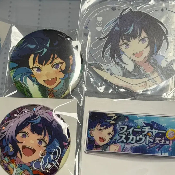 [BUNJANG] Ensemble Stars! 10th Anniversary Feature Banner Badge Set / 앙스타 에스 10주년 뱃지 피쳐 배너뱃지 피쿠리아 일괄