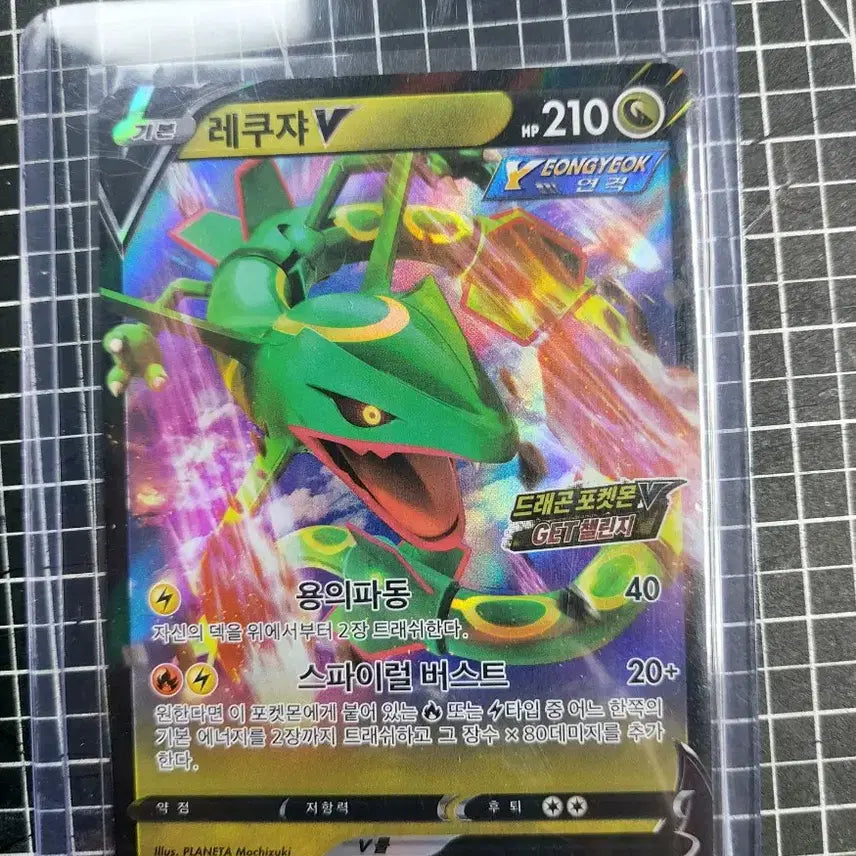[BUNJANG] Pokemon Card Rayquaza V Promo Card / 포켓몬카드 레쿠쟈 V 프로모카드
