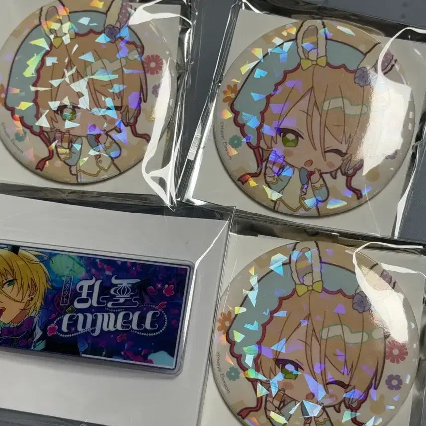 [BUNJANG] Ensemble Stars! Aira Banner Badge &amp; Animate Cafe Can Badge Bundle Set / 앙스타 아이라 배너뱃지 애니메이트 카페 캔뱃지 일괄