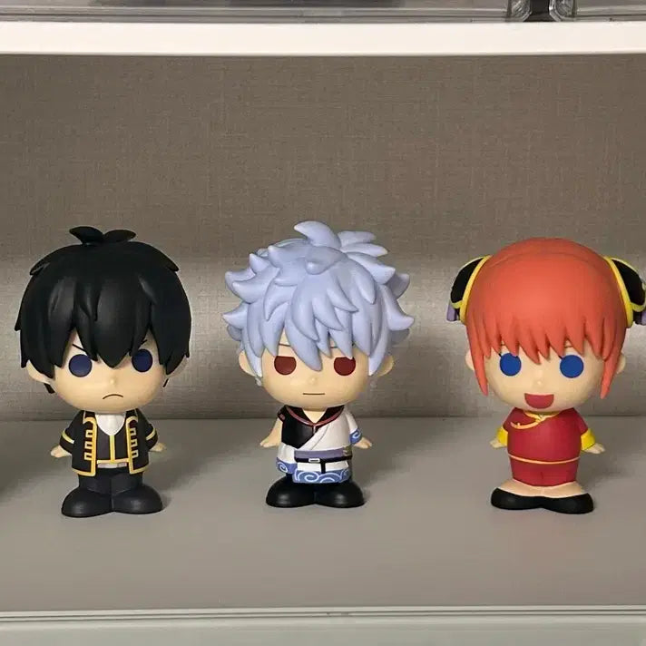 [BUNJANG] Gintama 20th Anniversary D Prize Soft Vinyl Figure Set / 은혼 20주년 D상 소프비피규어 5종일괄판매 . 긴토키소고피규어등등
