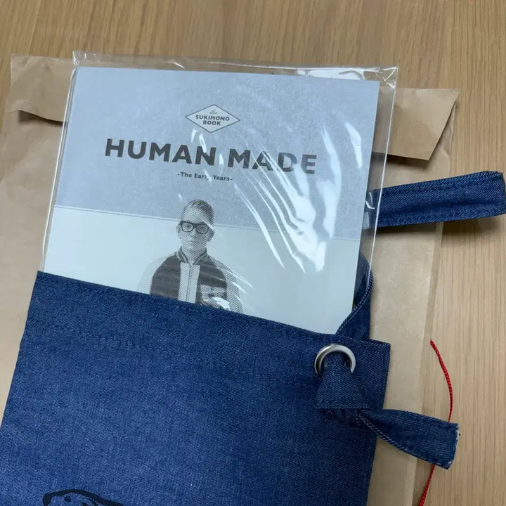 [BUNJANG] Human Made Indigo Skimono Book Crossbody Bag / 더 스키모노 북 휴먼 메이드 인디고