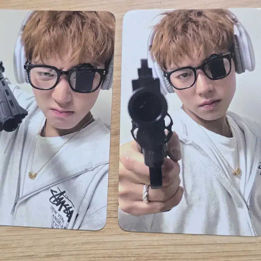 [BUNJANG] Park Ji Hoon Beat Road Lucky Draw Photocard Set (2 Types) / 박지훈 비트로드 영통 사격포카 2종