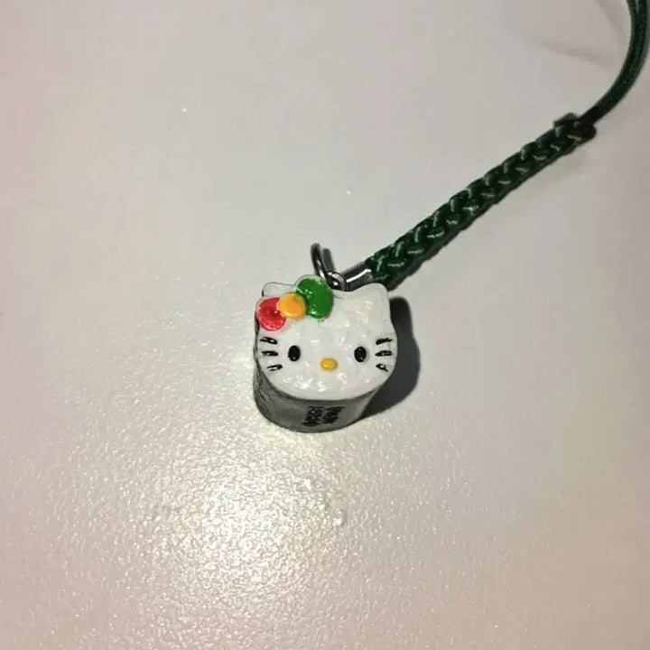 [BUNJANG] Vintage Kimbap Hello Kitty Strap Charm / 김밥 고전키티스트랩