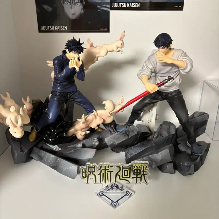 [BUNJANG] Jujutsu Kaisen Toji &amp; Megumi Figure Set / 주술회전 토우지&amp;메구미 피규어