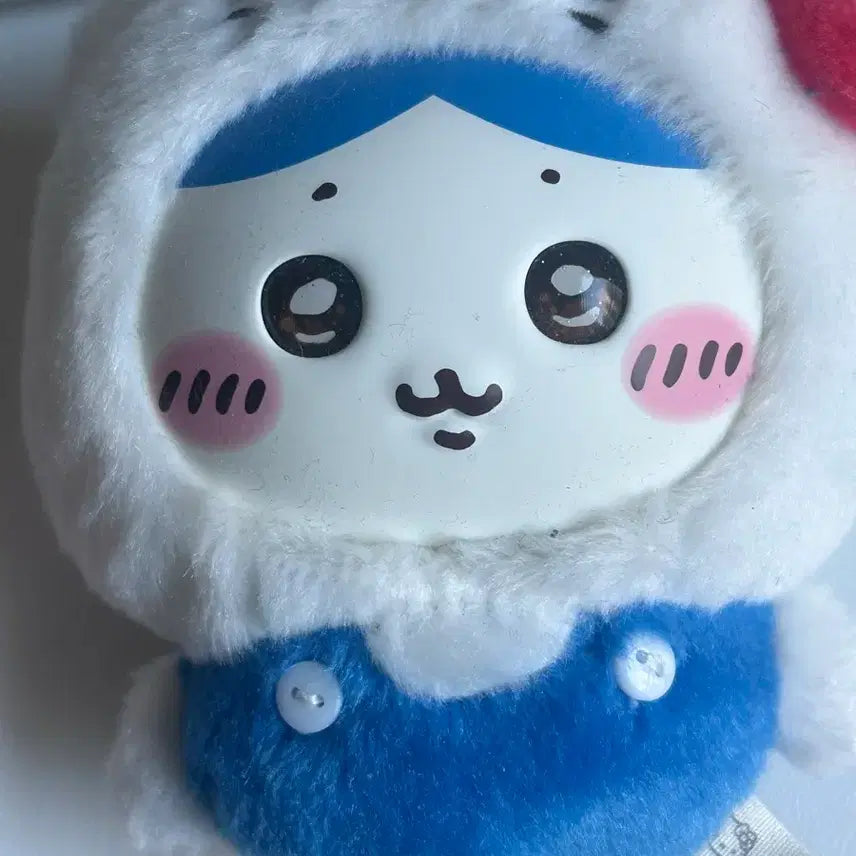 [BUNJANG] Chiikawa Kirameko Hello Kitty Mascot Keychain / 치이카와 키라메코 헬로키티 인형 키링 마스코트