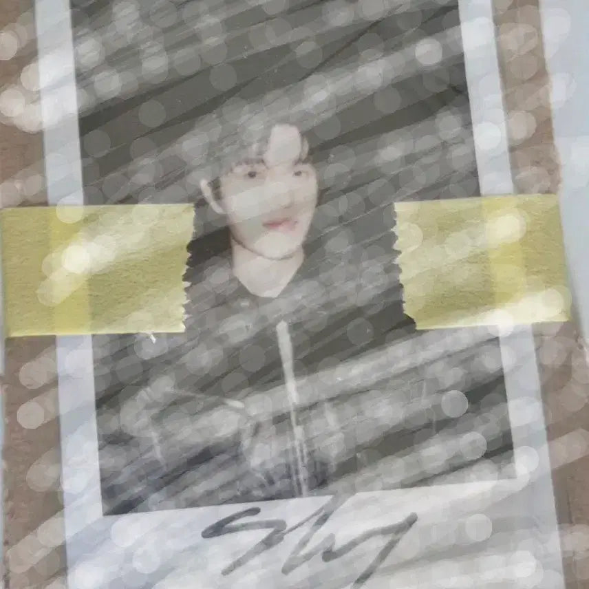 [BUNJANG] Slay Autographed Polaroid / 슬레이 Slay 싸인 폴라로이드