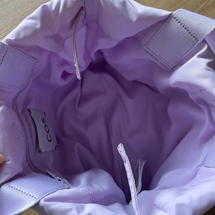 [BUNJANG] COS Padded Shopper Bag Lilac / 코스 패디드 쇼퍼백 라일락
