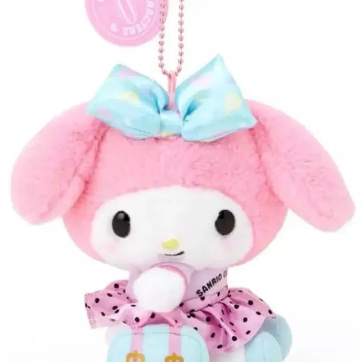 [BUNJANG] Sanrio My Melody Mascot Doll Keychain / 마이멜로디 마스코트 인형 키링(FTP)
