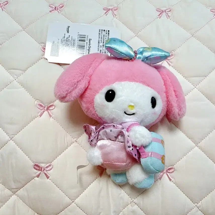 [BUNJANG] Sanrio My Melody Mascot Doll Keychain / 마이멜로디 마스코트 인형 키링(FTP)