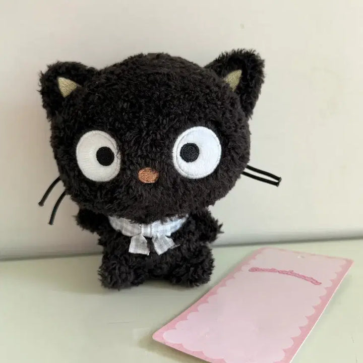 [BUNJANG] Sanrio Chococat Long Fur Mascot Holder Doll Keychain / 산리오 장모 뽀글 초코캣 마스코트 홀더 인형 키링
