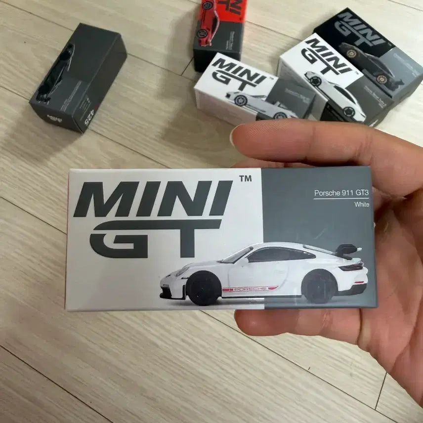 [BUNJANG] Mini GT Porsche 911 GT3 White / 미니지티 포르쉐 911 GT3 화이트