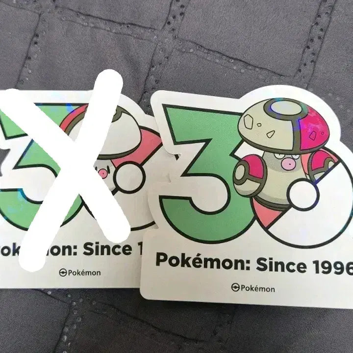 [BUNJANG] Pokemon 30th Anniversary Sticker Set / 포켓몬 30주년 기념 스티커 뽀록나 판매/교환