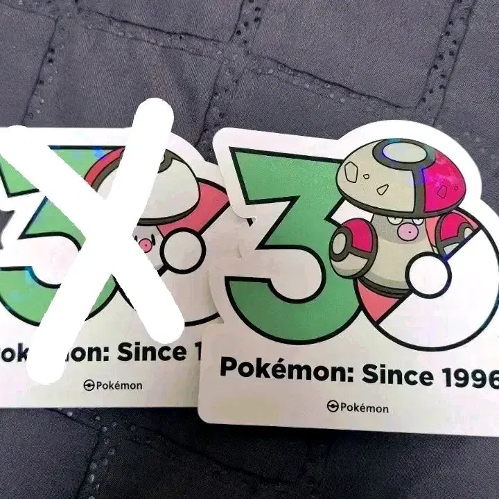 [BUNJANG] Pokemon 30th Anniversary Sticker Set / 포켓몬 30주년 기념 스티커 뽀록나 판매/교환