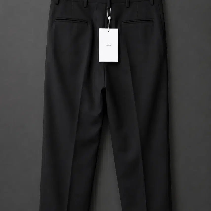 [BUNJANG] Pottery Black Wool Suit Pants Slacks / 새상품 포터리 블랙 정장 바지 울 슬랙스