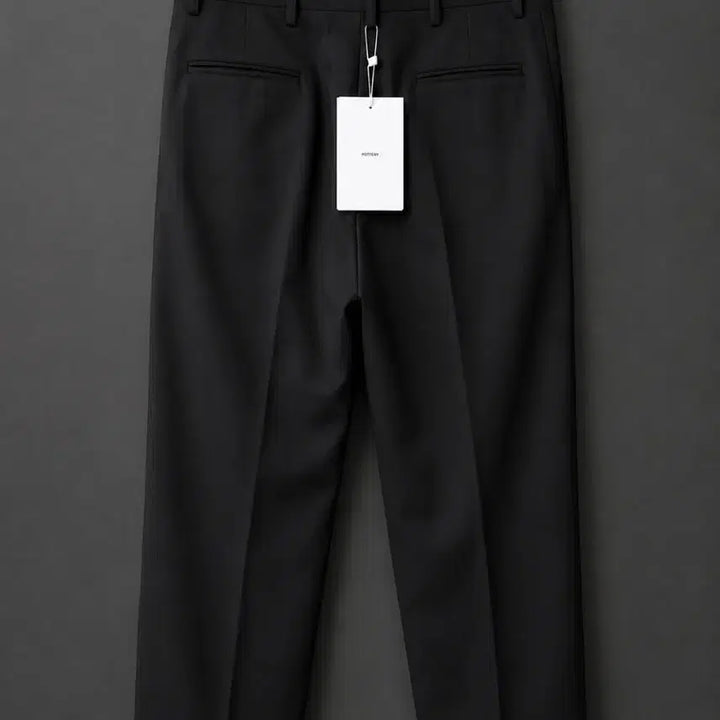 [BUNJANG] Pottery Black Wool Suit Pants Slacks / 새상품 포터리 블랙 정장 바지 울 슬랙스