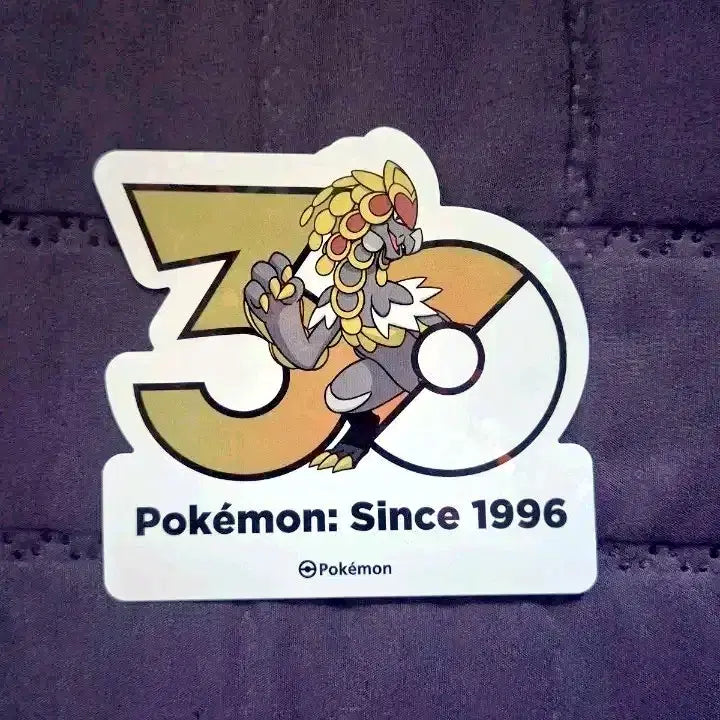[BUNJANG] Pokemon 30th Anniversary Sticker - Charjabug / 포켓몬 30주년 기념 스티커 짜랑고우거 판매/교환