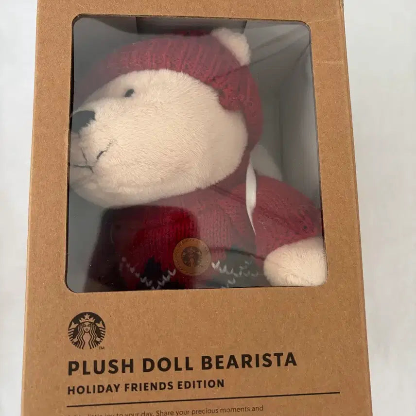 [BUNJANG] Starbucks Bearista Doll Holiday Edition / 스타벅스 베어리스타 인형 홀리데이 에디션