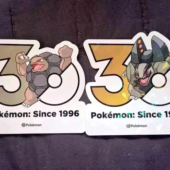 [BUNJANG] Pokemon 30th Anniversary Sticker Set - Porygon / Alola / 포켓몬 30주년 기념 스티커 딱구리/알로라 판매/교환