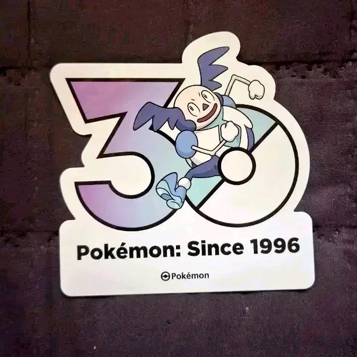 [BUNJANG] Pokemon 30th Anniversary Sticker Galarian Mr. Mime / 포켓몬 30주년 기념 스티커 가라르 마임맨 판매/교환