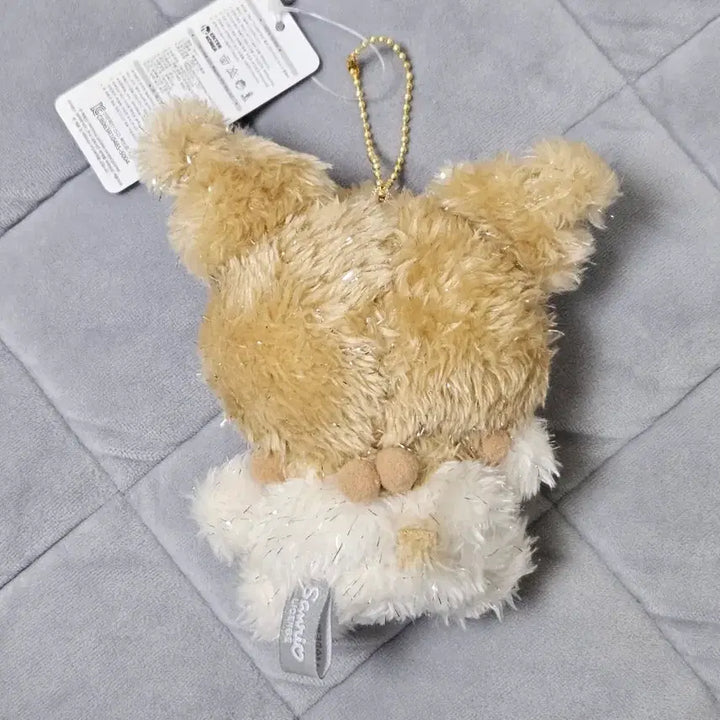[BUNJANG] Sanrio Kuromi Sparkling Gold Plush Keychain / (새상품) 산리오 반짝골드 쿠로미 인형 키링
