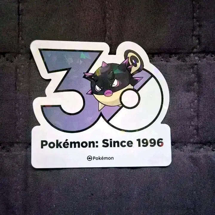 [BUNJANG] Pokemon 30th Anniversary Hisui Sneasler Sticker / 포켓몬 30주년 기념 스티커 히스이 침바루 판매/교환