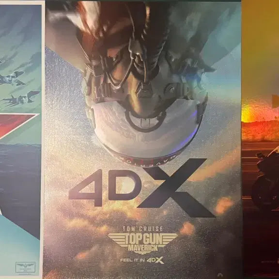 [BUNJANG] Top Gun: Maverick Dolby Cinema, 4DX, IMAX Poster Set (3 types) / 탑건 돌비 포디 아이맥스 포스터 3종 팝니다