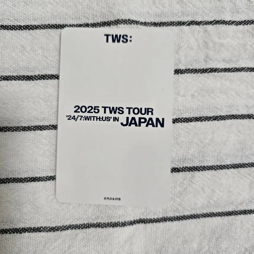 [SOLD OUT] 2025 TWS TOUR IN JAPAN 영재포카
