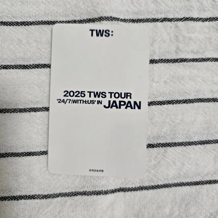 [SOLD OUT] 2025 TWS TOUR IN JAPAN 영재포카