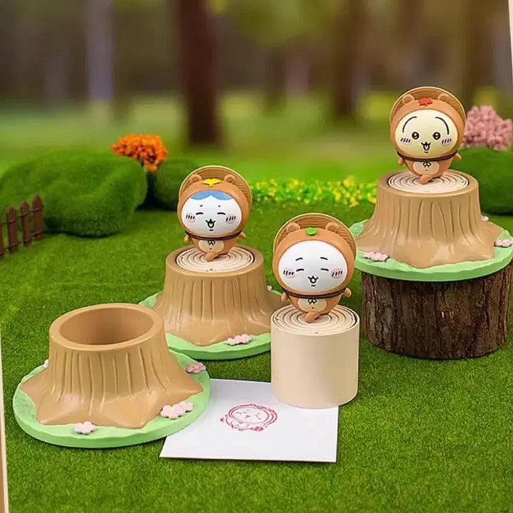 [BUNJANG] Cheekawa Forest Series Stamp Set / 먼작귀 치이카와 숲속시리즈 스탬프