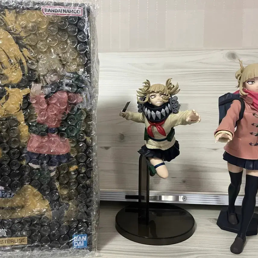 [BUNJANG] My Hero Academia Himiko Toga Character Goods Bundle Set (Sealed C Item + 2 Figures) / 미개봉 나히아 토가c + 토가 피규어2개 일괄 세트