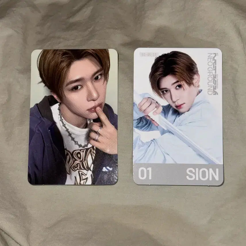 [BUNJANG] NCT 10th Anniversary Pop-up SeYoung Photocard Set / 엔시티 10주년 팝업 트레카 시온 Set 엔시티위시 포카셀포컨포미공포교환