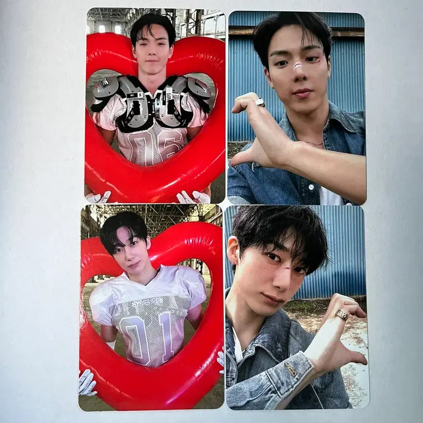 [BUNJANG] MONSTA X Shownu Hyungwon Broadcast Photocard Set / (덤O) 몬스타엑스 셔누 형원 공방 포카