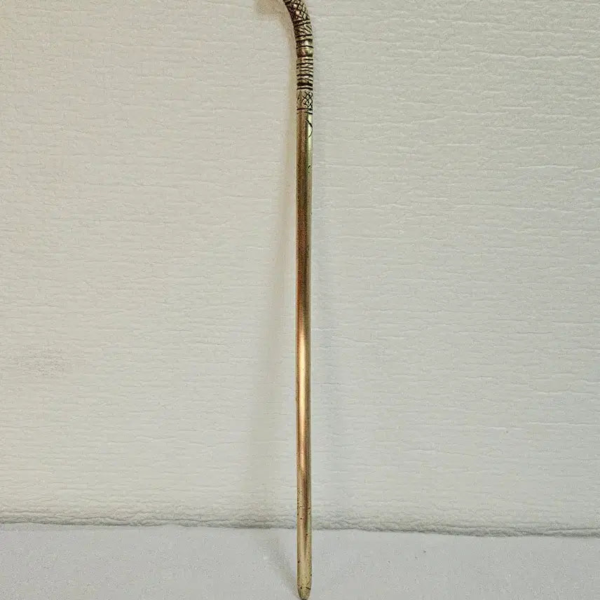 [BUNJANG] Rare Joseon Dynasty Kongjam Hairpin (Brass) / 옛날 비녀 콩잠  희귀비녀 옛날비녀  잠비녀